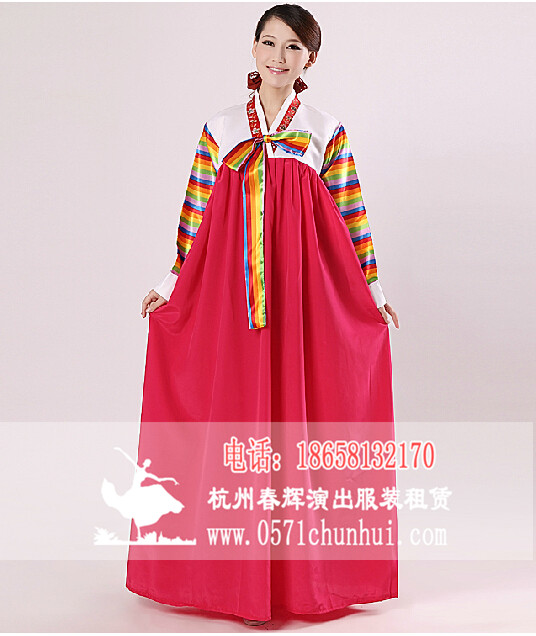 传统韩服朝鲜族服装 大长今演出服